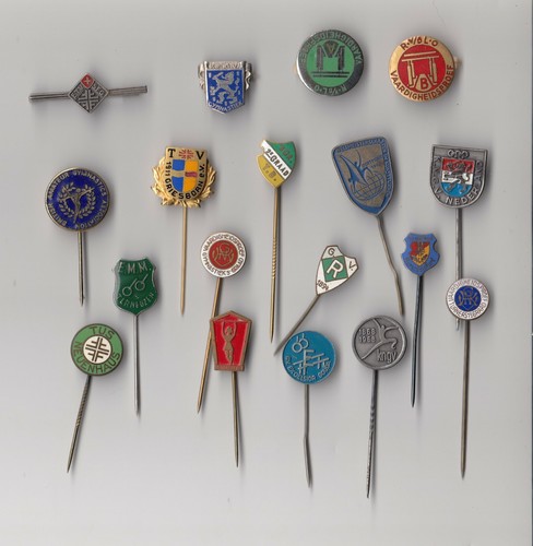 Vintage gymnastics pin badge - vintage,