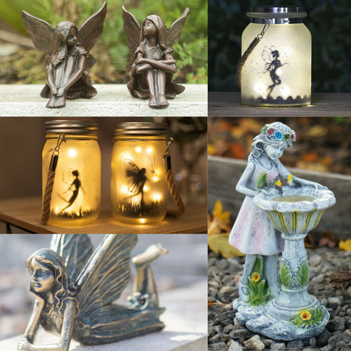 Novelty fairy garden ornament - fairy,