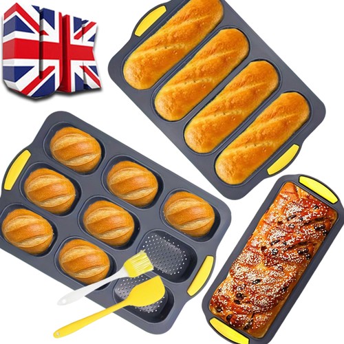 3xsilicone mini loaf - loaf, pans