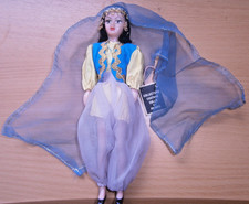 Vintage"- "Arabian Girl "  Rexard Costume Doll -7" Tall-by Genius toys-Hong Kong