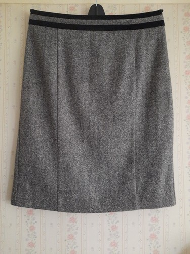 Hobbs wool blend tweed skirt - hobbs,