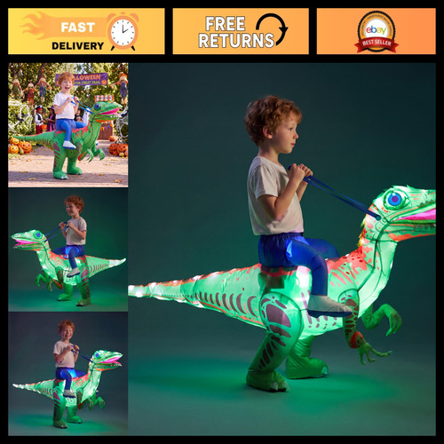 Light inflatable dinosaur - light-up,