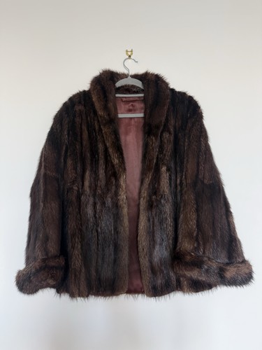 Luxury vintage real mink fur - vintage,