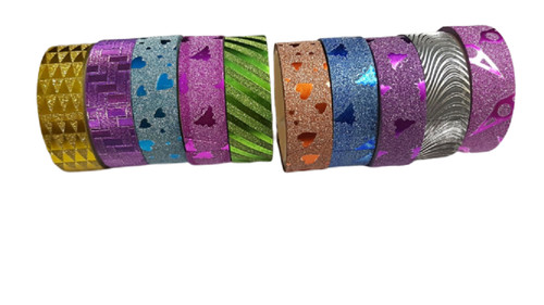 Rolls glitter washi - glitter, tape