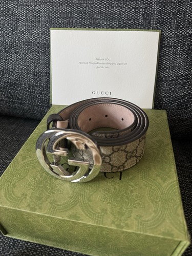 Belt with interlocking g - gg,