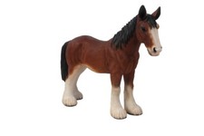 Draught Horse Resin Statue Decor Farm Horse Garden Statue, Garden/Home Decor