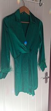 Zara Women's Dress Green EUR