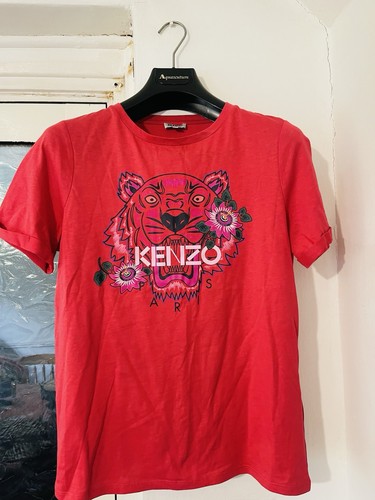 Kenzo paris tiger shirt red - kenzo,