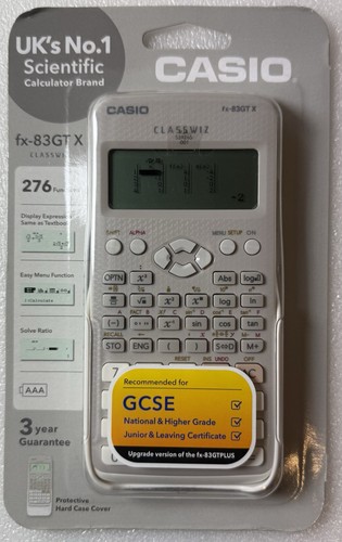 Casio 83gtx classwiz 276 - casio,