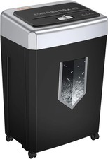 Bonsaii C169‑B 15‑Sheet Cross‑Cut Shredder Heavy Duty 40 Min Run Time 18L Bin