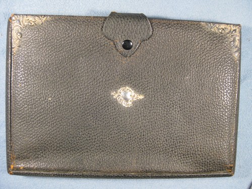 Antique leather victorian - leather,