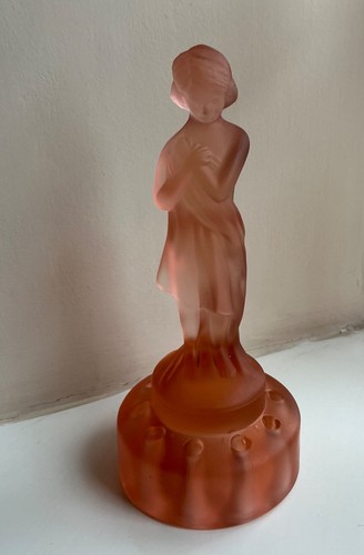 Art deco pink - pink, glass