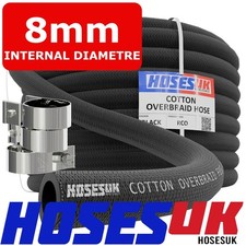 8mm Fuel Hose Cotton Overbraid
