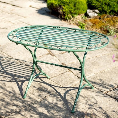 Garden metal coffee table - garden,