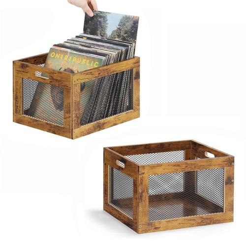 2pcs vinyl record storage - 2pcs,