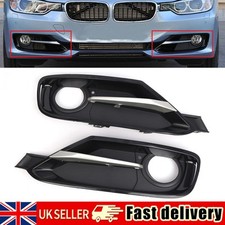 2pcs Fog Light Cover Grille & Trim for BMW 3 Series F30 F31 2013-2015 Sport Line