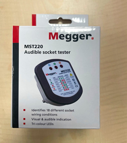 Megger mst220 audible socket - megger,