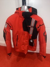 Spyder Ski Jacket Boys 16 Years Red Black