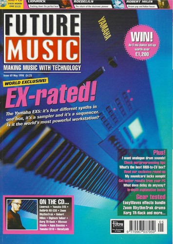 Future music magazine may - magazine, 98