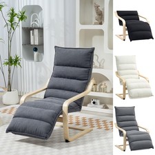 Birch Wood Lounge Chair