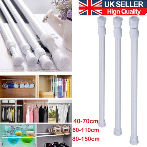 Extendable spring loaded - extendable, rods