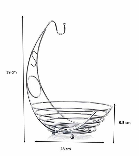 Large stainless steel fruit - large,