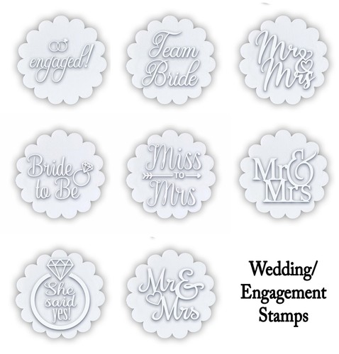Wedding embosser stamp - wedding,
