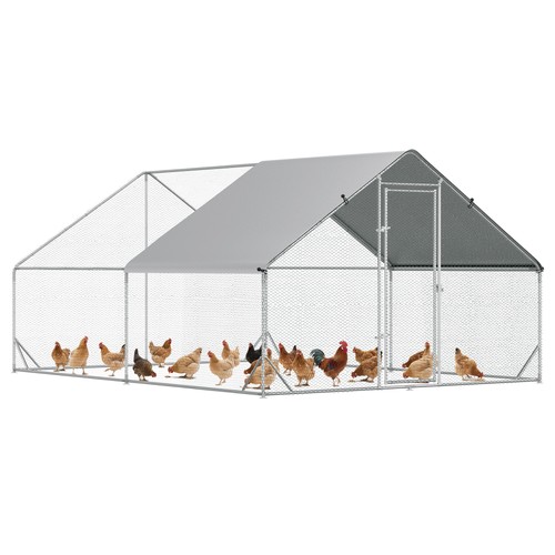 Pawhut walk chicken run - in,