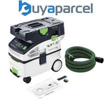 Festool CLEANTEC CTLC MIDI Twin 18v 36v I-Basic Cordless L-Class Dust Extractor 