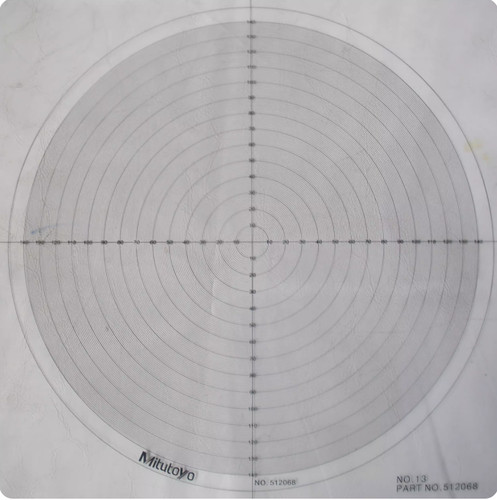 1pc optical comparator chart - 1pc,