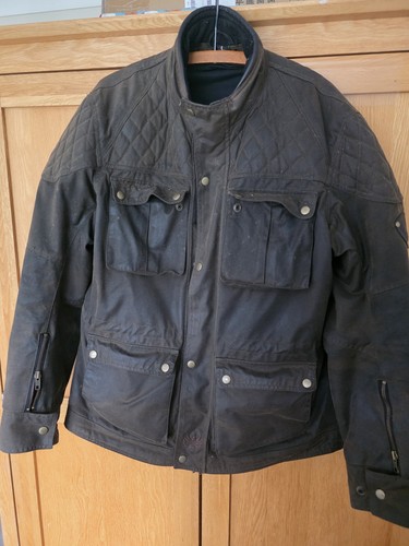 Merlin waxed motorcycle - a,