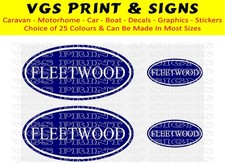 FLEETWOOD CARAVAN 4 PIECE