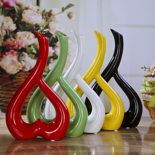 Small heart vase ceramic - heart,