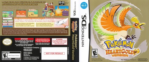 Pokemon heartgold spare - pokemon,