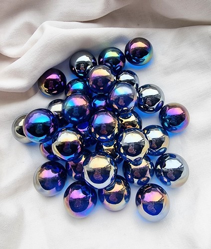 Lustered blue beautiful - lustered, blue,