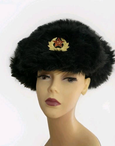 Russian trapper hat with - hat,