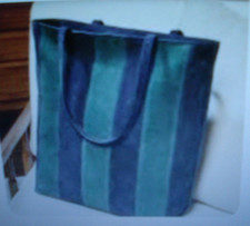 Boden Stripe Leather Tote Bag