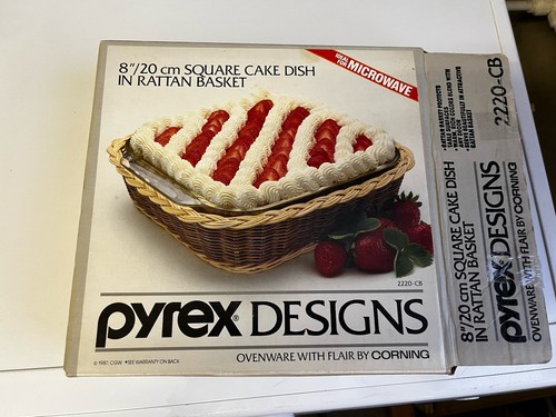 Vintage pyrex designs - pyrex, 8”/20