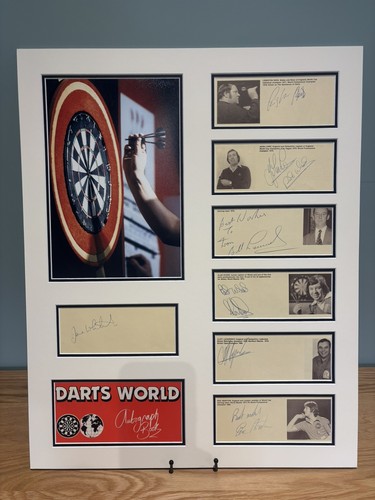 Darts autographs inc john - inc, lowe
