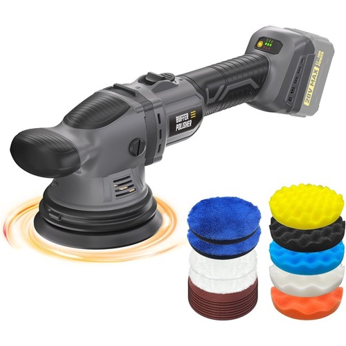 Cordless buffer polisher - buffer, kit