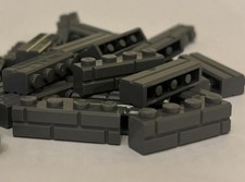 Lego 100 x 1x4 Dark Stone Grey