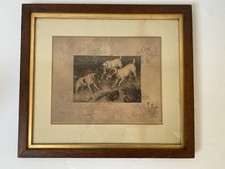 Frank Paton Not At Home Signed