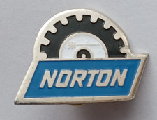 Norton Motorcycles Vintage Advertising Metal Pin Badge.    PB7-1387