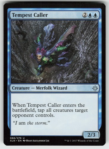 Tempest caller ixalan mtg - tempest, 86