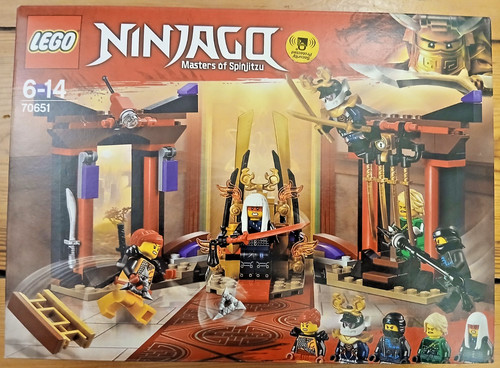 Lego ninjago throne room - throne,