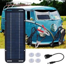 Powerful 60W Solar Panel 12V Trickle Battery Charger for Caravan Car Boat