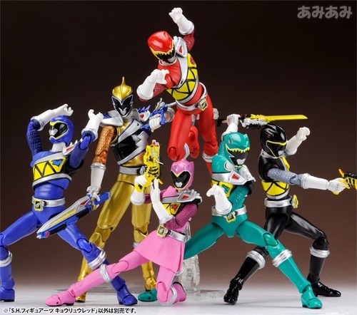 Shfiguarts power rangers - shfiguarts,