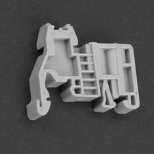 50pcs 35mm DIN Rail Terminal