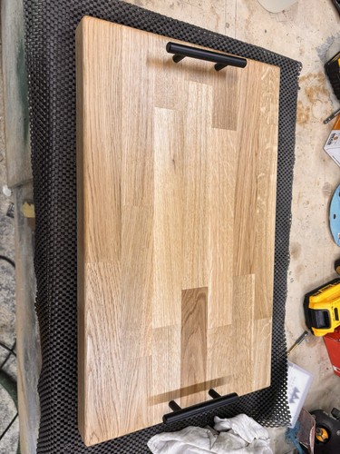 Oak butchers block - oak,