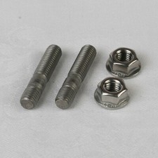 M8 Exhaust Studs & Flange Nuts A2 Stainless Steel YAMAHA RD200 RD400 YZ250 XS500
